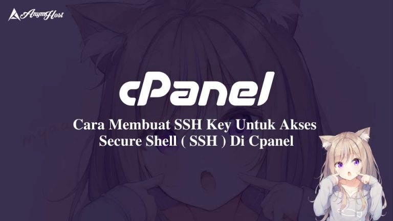 cara buat ssh key di cpanel