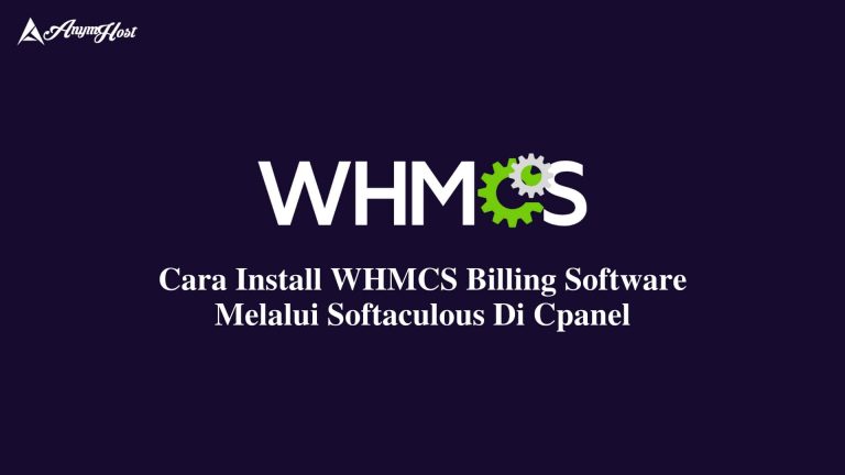 cara install whmcs